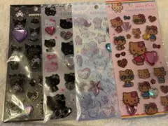 【正規品】シナモロール＆ハローキティ キラキラインストーンシール＆クロミ