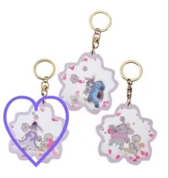 ディズニーストア　シークレットキーホルダー 桜 シャカシャカ　イーヨー　プーさん