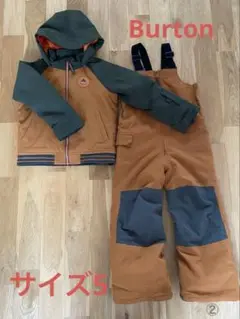 Burton kids ウェアー上下　サイズ5 （107〜117㎝）②