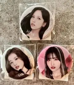 新品未開封 Twice MISAMO Masterpiece 缶バッチ セット