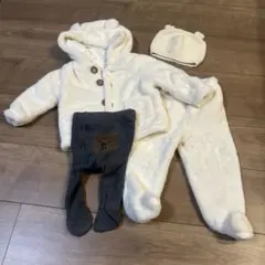 baby GAP くま セットアップ 帽子 タイツ セット