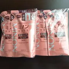 ミノン 全身シャンプー 液体タイプ しっとり つめかえ用 4袋のサムネイル