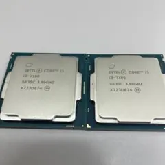 CPU 2個セット　Intel core i3-7100 ２個セット