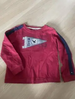 TOMMY HILFIGERトミーヒルフィガーロンT4T 100長袖カットソー