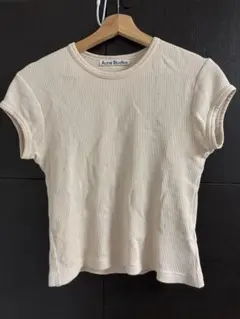 Acne Studios ワッフルTシャツ アイボリー XSのサムネイル