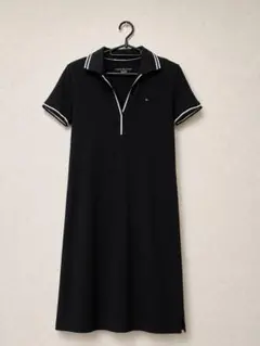 TOMMY HILFIGER ポロワンピース ブラック