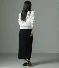 【美品】ライトスポンディッシュパールボタンカーディガン　ナノユニバース　試着のみ