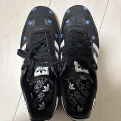adidas SAMBA OG 花柄ブラック 24.5cm