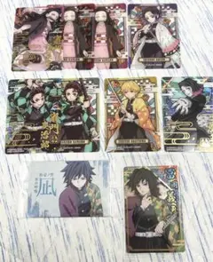 鬼滅の刃　クリアカード　ウエハースカード　まとめ売り