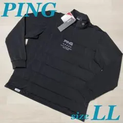 PING ピン ゴルフ 長袖 24FWエアーフレイク ハイネック 冬 ジャケット