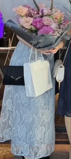 ドレス　結婚式　二次会　ロングドレス