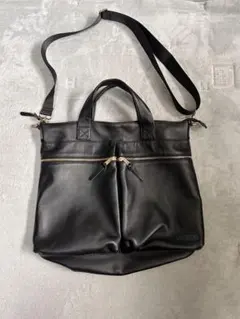 【美品レア】Outdoor × Firsthand別注レザー ヘルメットバッグのサムネイル