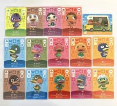 どうぶつの森　amiiboカード　アヒル住民　15枚