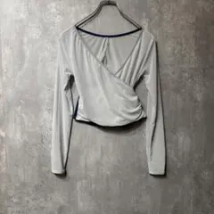 DANSKIN ダンスキン M シアーメッシュ長袖トップス 重ね着 ヨガのサムネイル