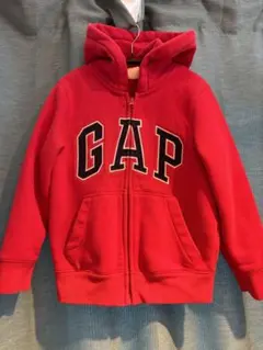 GAP 赤 キッズ パーカー ボア