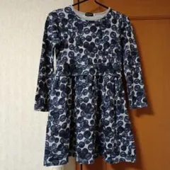 BeBe　ワンピース　130　リボン