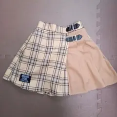 LOVETOXIC チェック柄スカート 140cm