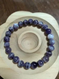 ⑫ドリームアメジスト ビーズブレスレット