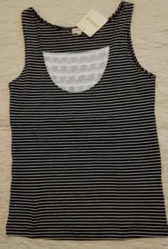 新品☆タグ付＊ハッシュアッシュ＊レース付タンクトップ