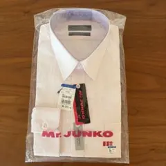 新品Mr. JUNKO ホワイトストライプシャツ L-82のサムネイル