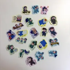 忍たま乱太郎 最強の軍師 フレークシール 22点