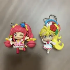 プリキュア キーホルダー 2個セット 가챠