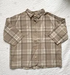 tete a tete チェックシャツ　90cm