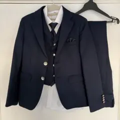 ワンダーファクトリー　フォーマルスーツ　140 卒業式　男の子