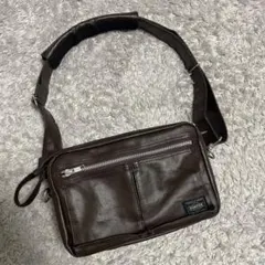 レア　ポーター ショルダーバッグ フリースタイル 2層 大容量 カメラバッグ