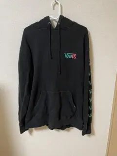 VANS パーカー ブラック グラデーションロゴ メンズ ファッション バンズのサムネイル