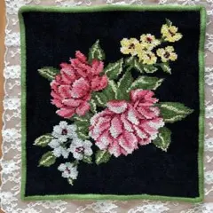 FEILER 花柄　タオルハンカチ