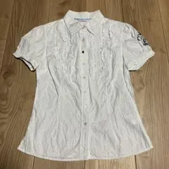 半袖シャツ ブラウス ホワイトのサムネイル
