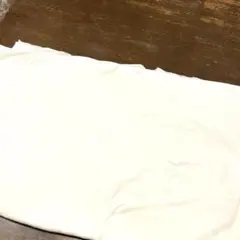 白のニット生地　無地