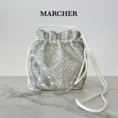 MARCHER ビーズショルダー　ビーズバッグのサムネイル