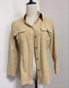 Burberry Blue Label ベージュ 綿素材ジャケット　バーバリーのサムネイル