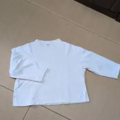 UNIQLO白オーバーサイズスエットМサイズ