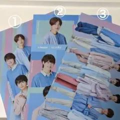 なにわ男子 ローソン クリアファイル 12枚セット