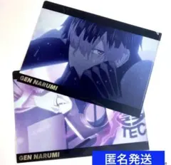 怪獣8号　PLAZA 場面写クリアファイルセット　鳴海弦