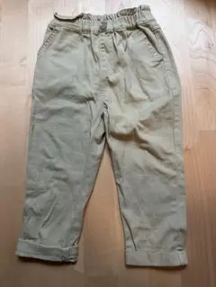 petit main ベージュ カジュアルパンツ 100cm 春服　綿100%