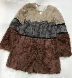 00s archive vintage y2k フェアリーグランジ ファーコート