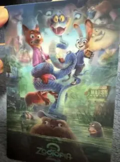 Zootopia 2 3Dポストカード３枚セット