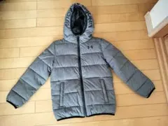 Under Armour グレー フード付きダウンコート YSM