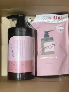 cocone クレイクリームシャンプー 本体＋詰め替え