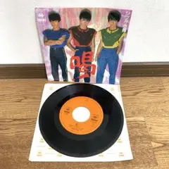【希少品】当時品　レコード　シブがき隊　喝！ ヘアピン•サーカス　即購入OK