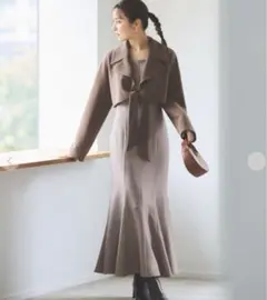 リリアンカラット ショートジャケット＆キャミワンピースセット