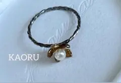 KAORU フラワーモチーフの華奢なリングのサムネイル