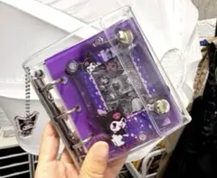 クロミ,ハンギョドン　シャカシャカ手帳 シールバインダー　A8