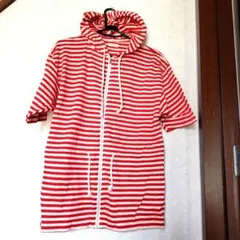 《新品》Pelit Peary レディース ジップアップパーカー 半袖のサムネイル