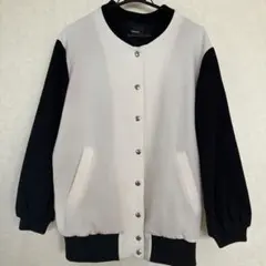 【セール20%OFF】 MURUA バイカラージャンパー フリーサイズ　ブルゾン