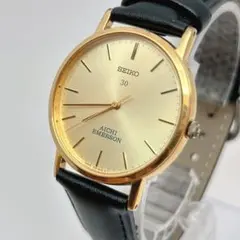 SEIKO セイコー AICHI EMERSON ゴールド文字盤 非売品 メンズ